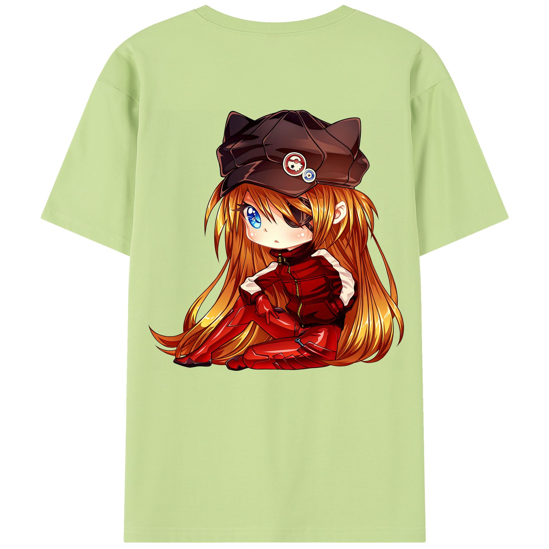 （画像用） EVA 新世紀エヴァンゲリオン 綿100％半袖Tシャツ（背面プリント）